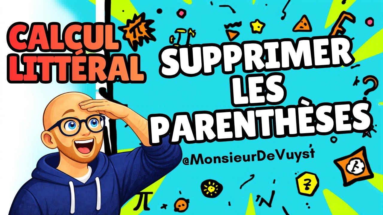 Supprimer des parenthèses !