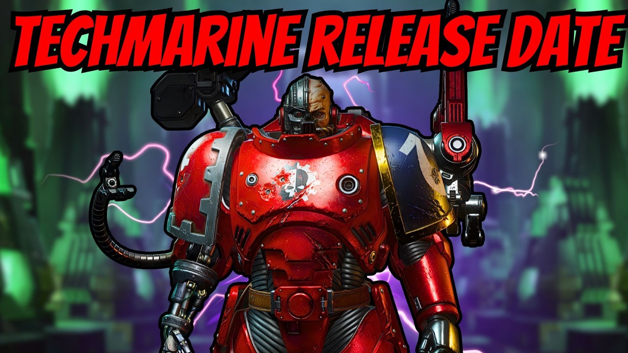 TECHMARINE RELEASE DATE JUST GOT REVEALED and NIGHTMARE DIFFICULTY RUNS in Space Marine 2!