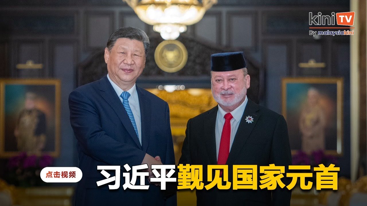习近平在王宫获国宾礼遇迎接    首相陪同元首接见