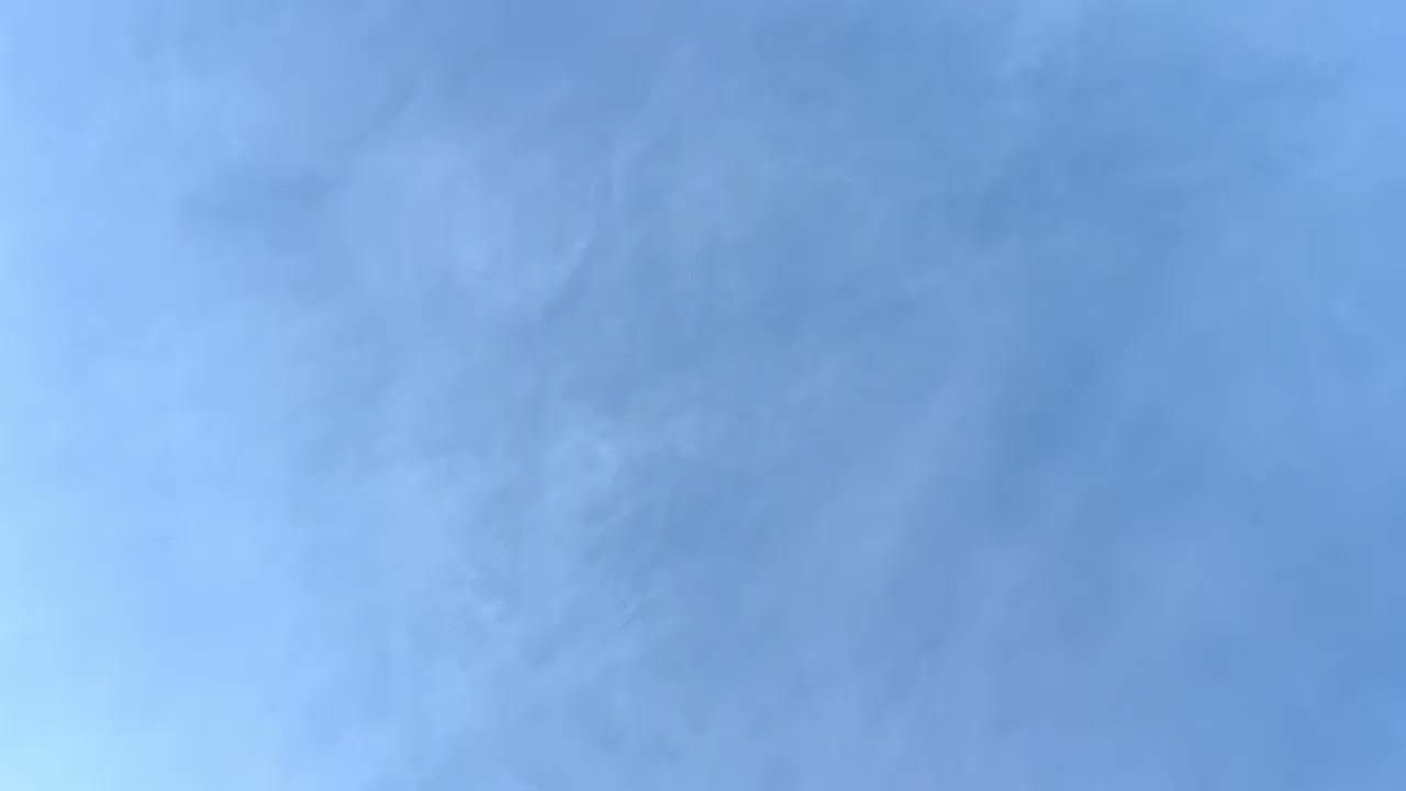 Fresh air, blue sky, a few bird chirps 