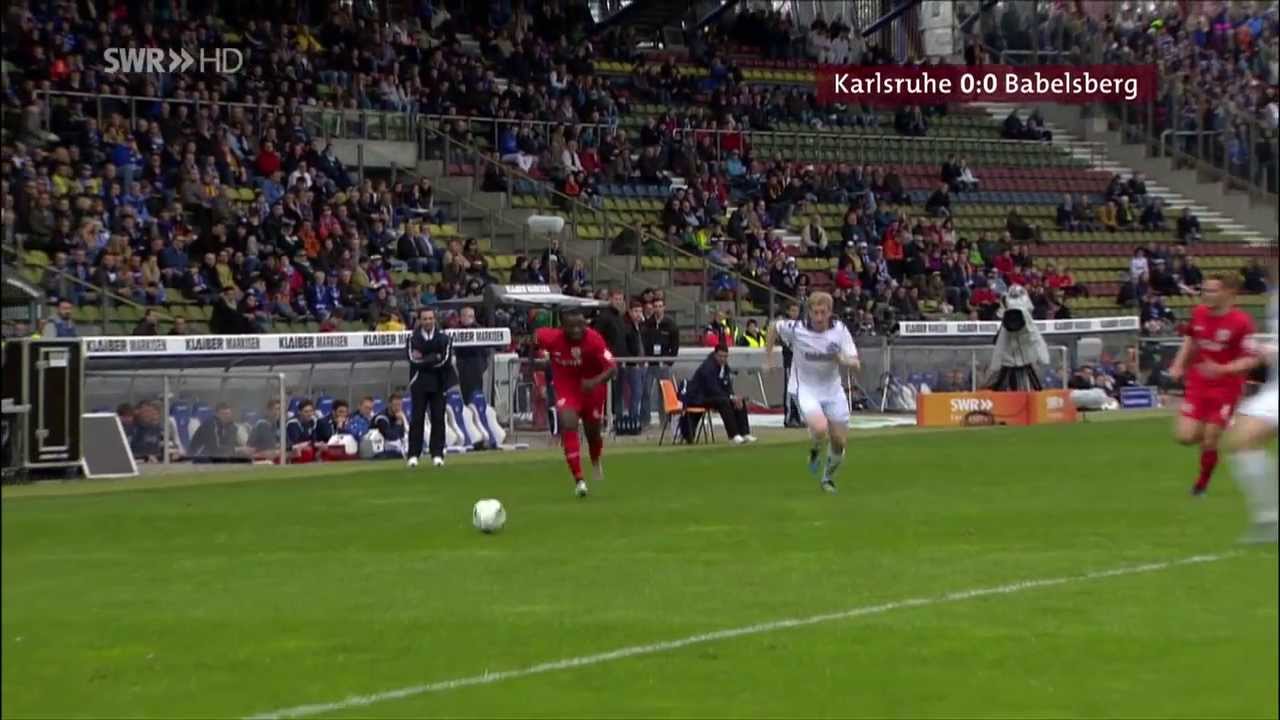 Karlsruher SC - SV Babelsberg 13.04.2013 2:1 Alle Tore Highlights HD