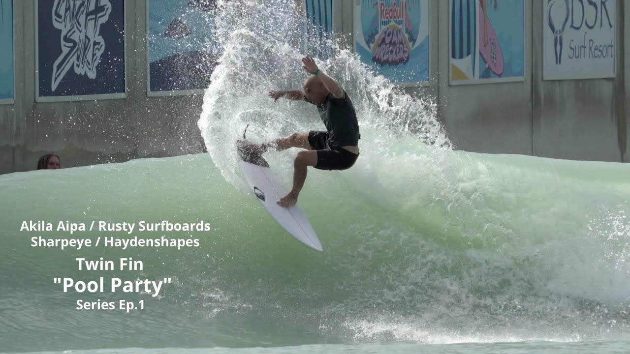 BSR Waco Surf  Twin Fin Surfboard 
