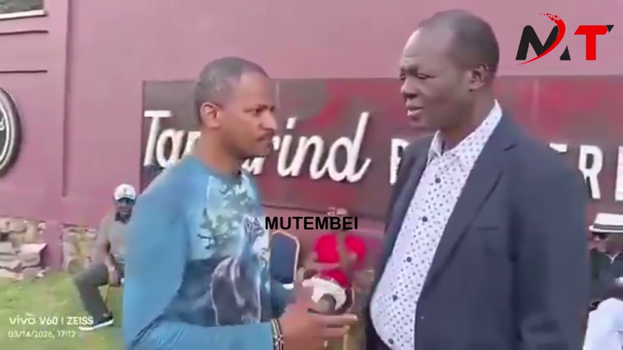 PAINFUL RACE FOR TUJU:BABU OWINO VISIT RAPHAEL TUJU AS HE FACES BATTLE TO RETAIN HIS PROPERTY