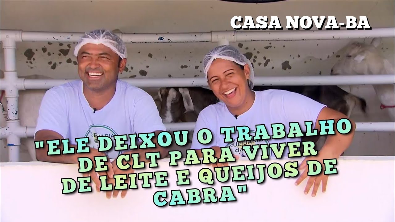 CASAL VIVE DE LEITE DE CABRA EM CASA NOVA NA BAHIA #caprino #ovinocultura #sertanejo