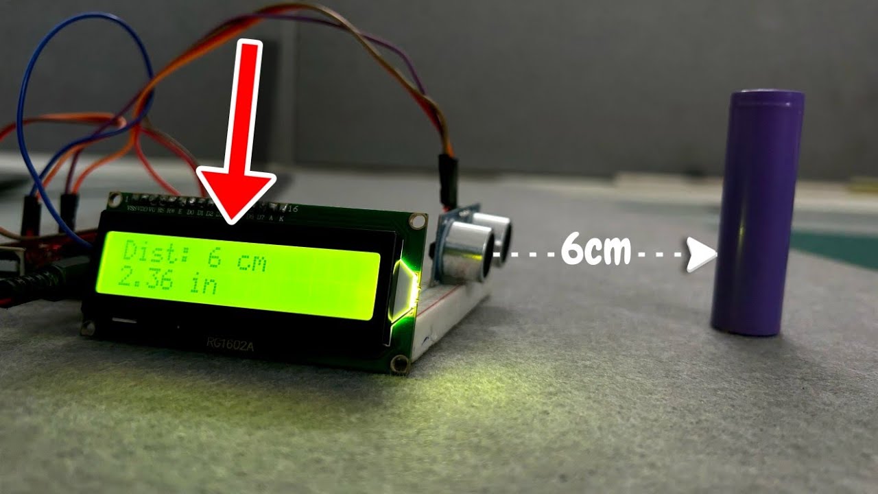 DistanceDetect: Ультразвуковой дальномер на базе Arduino | Robo Army