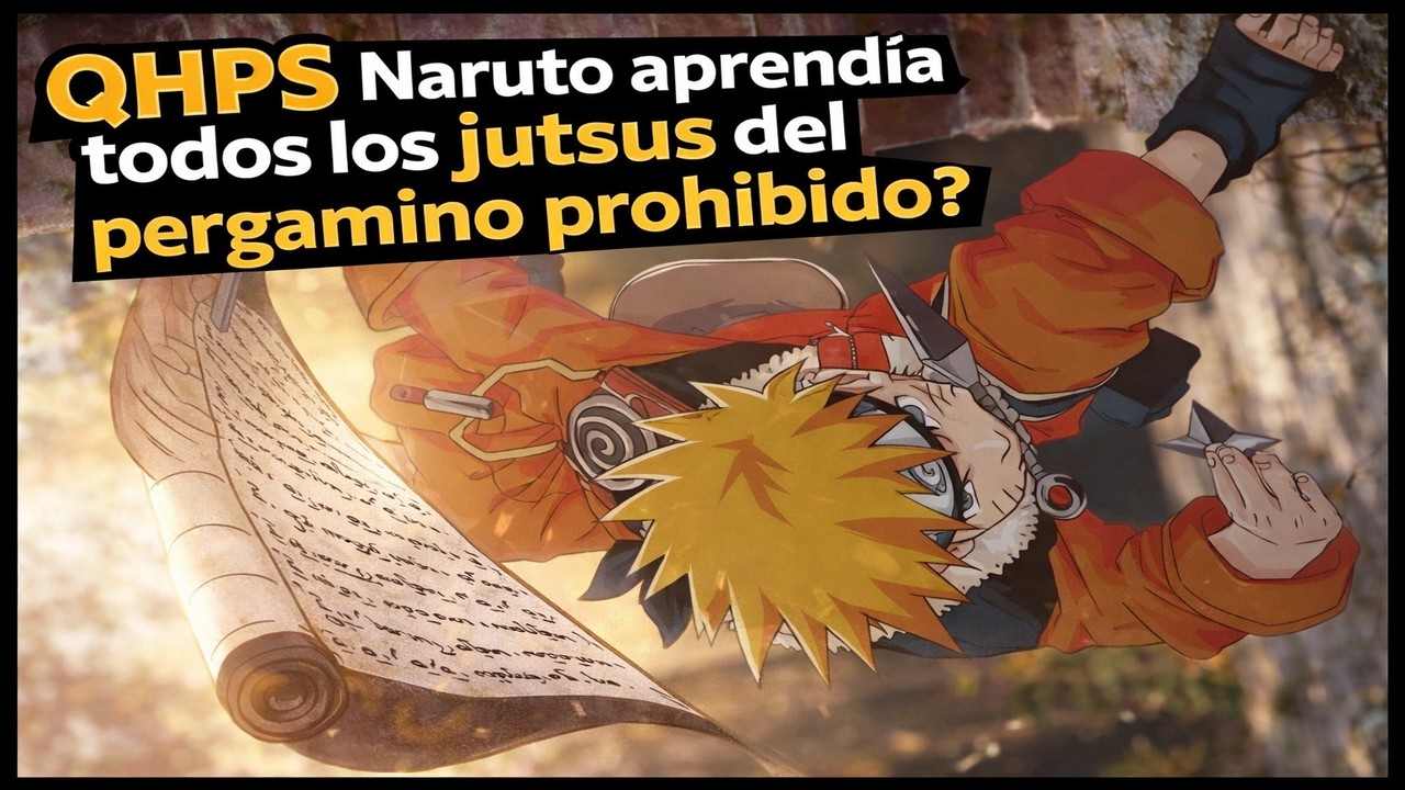 ¿QHPS Naruto aprendia todos los jutsus del pergamino prohibido? parte 2