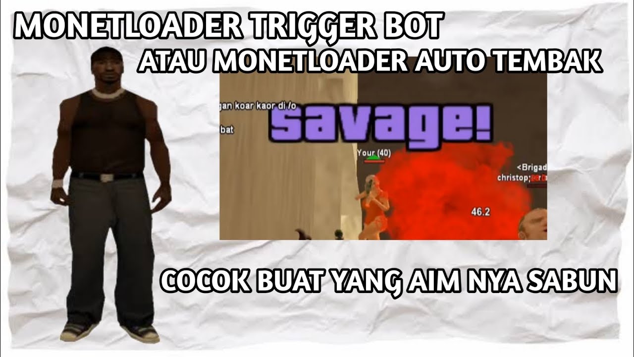 SHARE MONETLOADER AUTO TEMBAK/TRIGGER BOT | GTA SAMP | COCOK BUAT SOTOT | TERBARU 2025