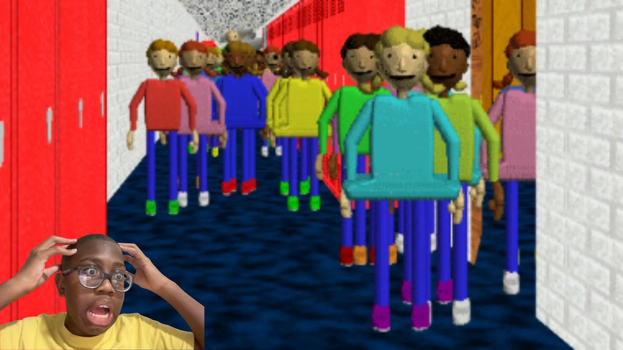 SO MANY STUDENTS! Baldi's Basics Plus #2 (REMASTERED)