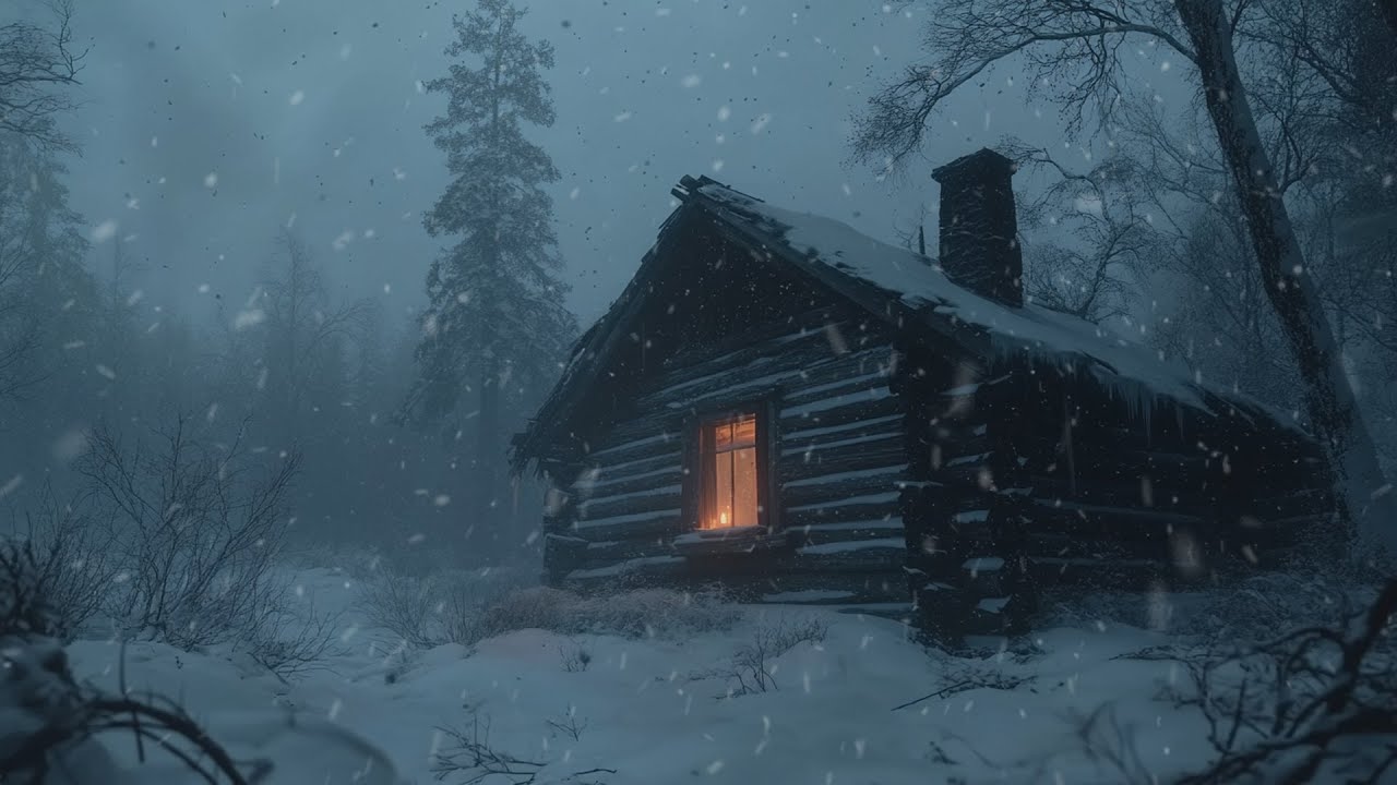 Frosty Wind Sound for Sleeping & Freezing Blizzard Storm | Ultimate Winter Experience & Snow Blowing