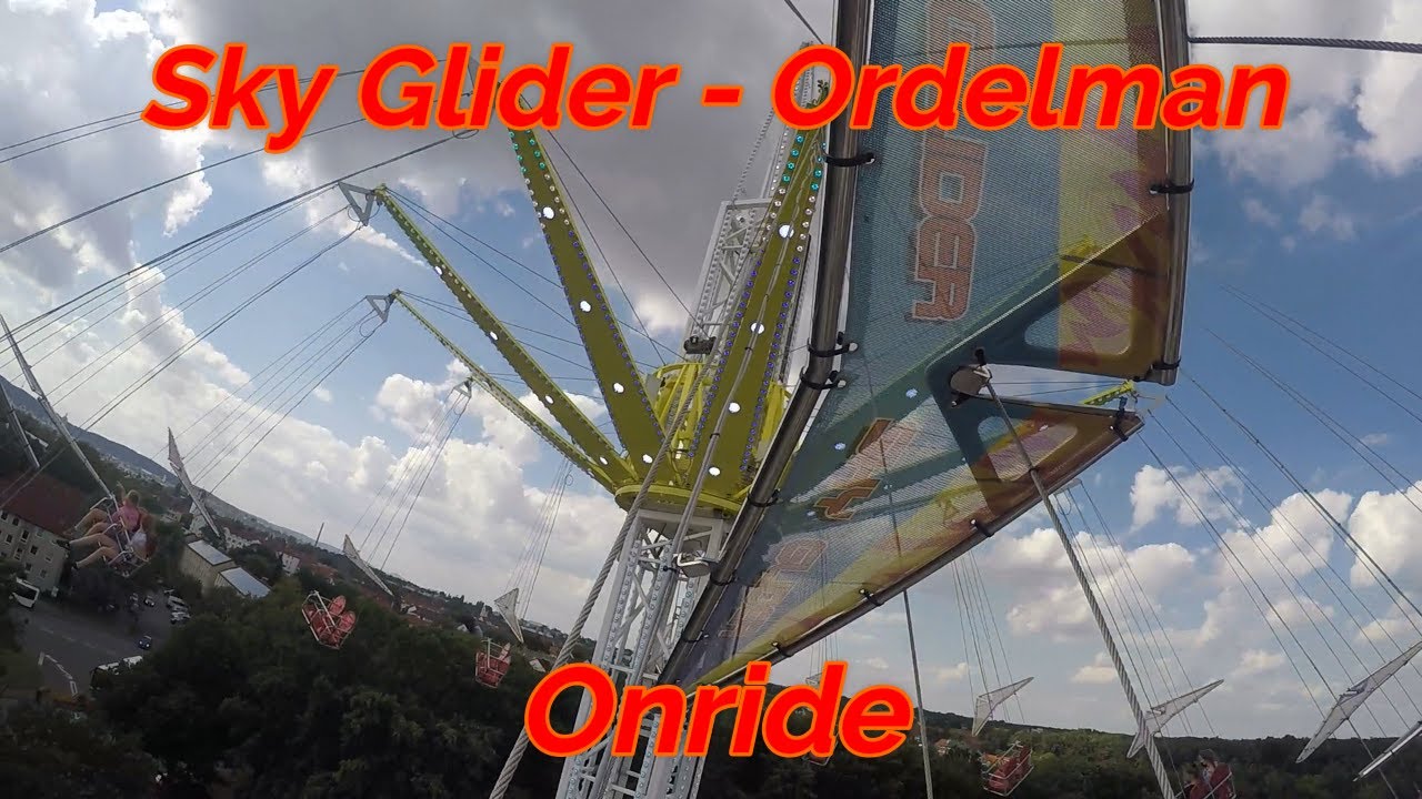 Sky Glider Ordelman Onride Video vom BIE Happy Pop Up Freizeitpark 2020 in Bielefeld