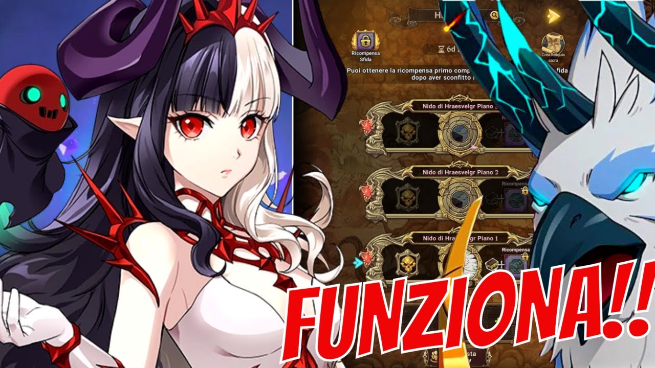 HELA TEAM FUNZIONA!!! - HRAESVELGR - Seven Deadly Sins Grand Cross ITA