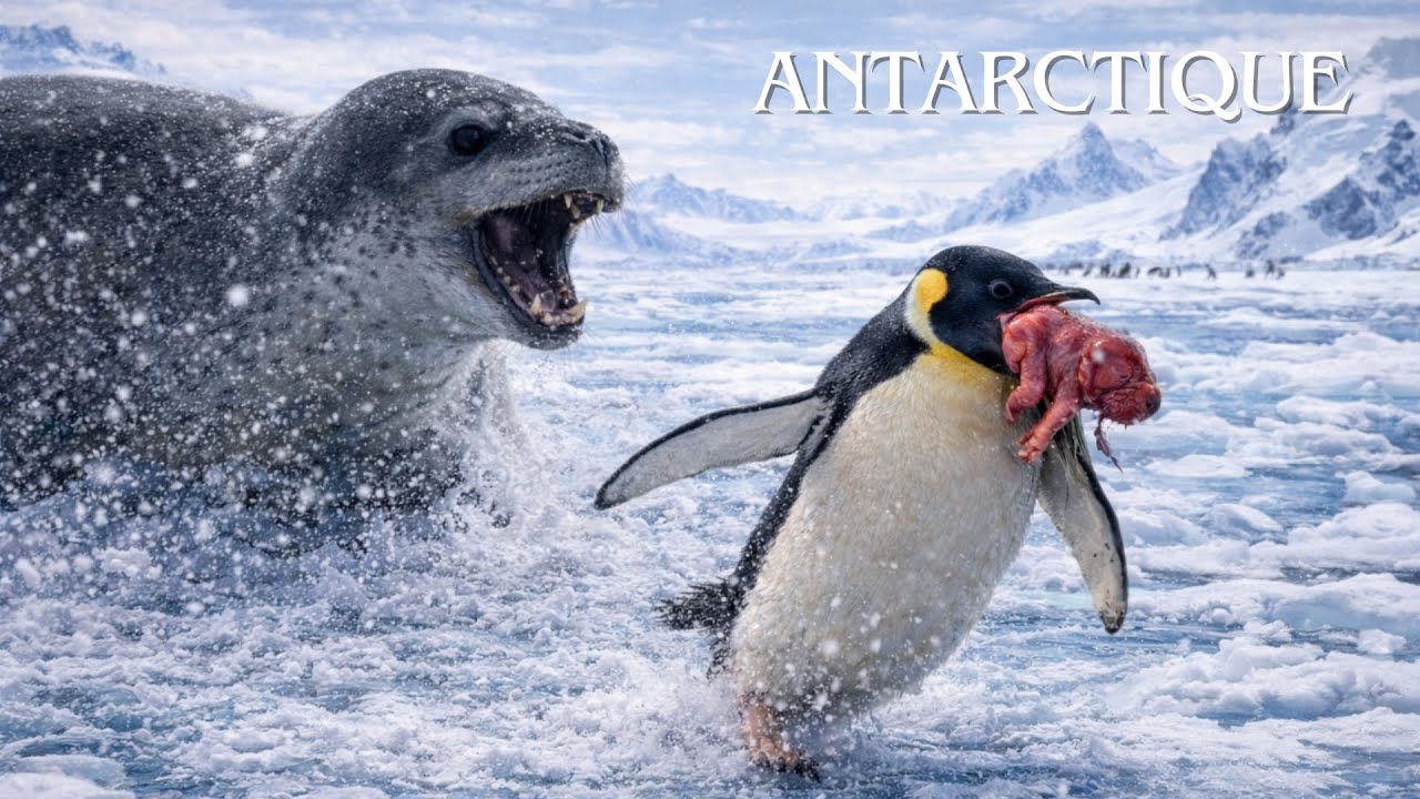 ANTARCTIQUE SAUVAGE | Le Domaine Glacé Des Prédateurs Les Plus Féroces | DOCUMENTAIRE ANIMALIER