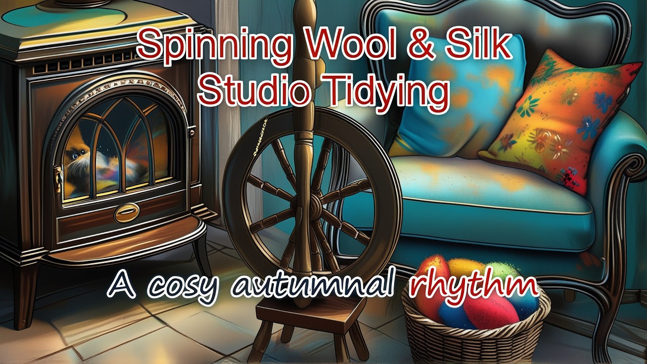 The Rhythm of Spinning | A Quiet Day of Wool Craft in Tuscany