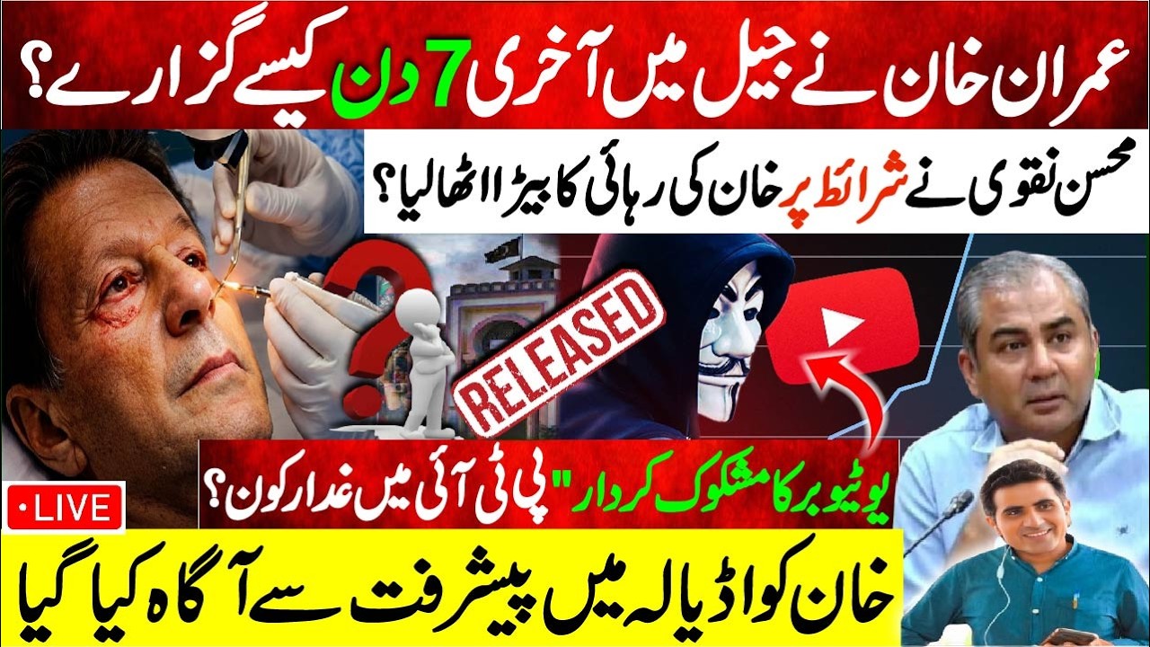 How Did Imran Khan Spend His Last 7 Days in Jail? | Mohsin Naqvi Takes Charge of Conditional Release