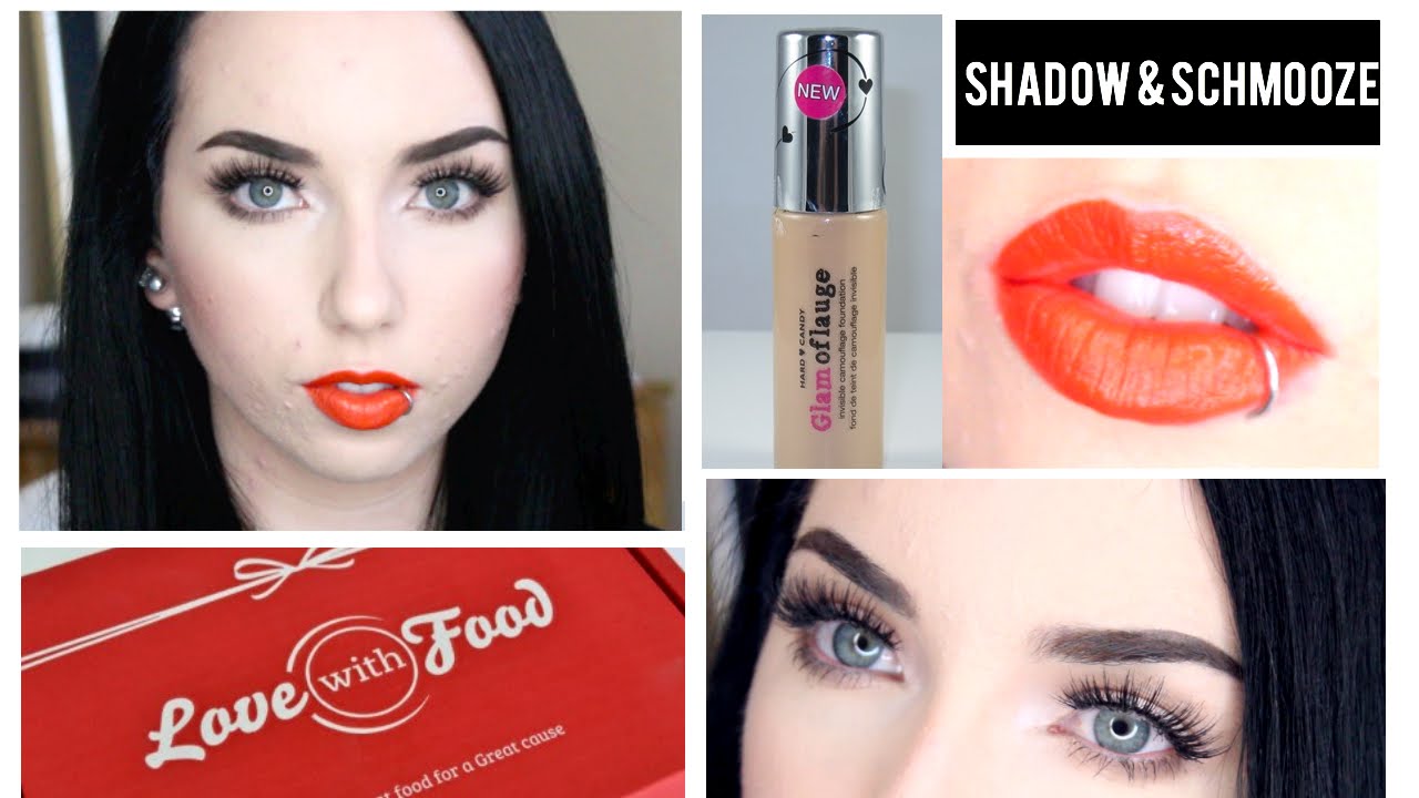 Get Ready With Me | NEW Hard Candy Glamoflauge Foundation & Love With Food Taste Test!