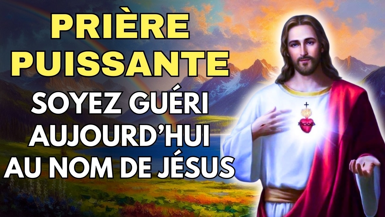 🙏 PRIÈRE de GUÉRISON pour Toute Maladie au NOM de JÉSUS 🙏