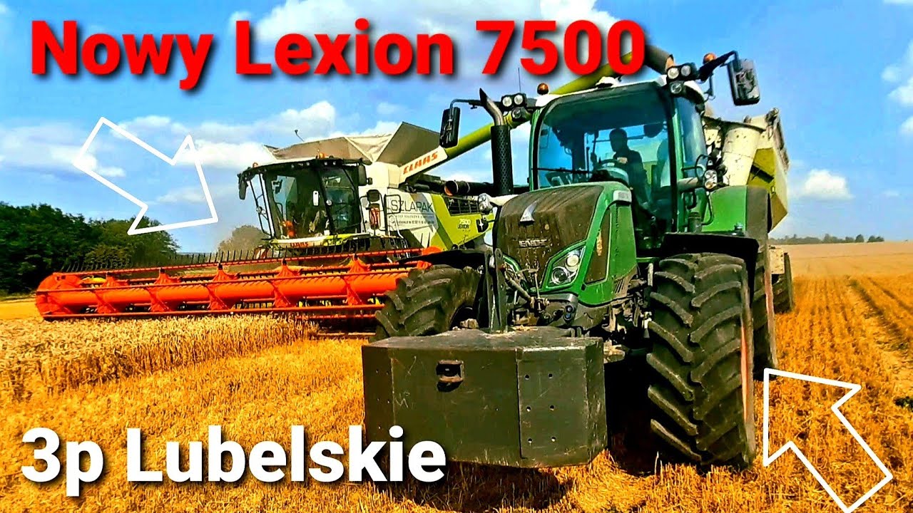 Żniwa 2021 pomału przechodzą do historii !Nowy Claas Lexion 7500☆Fendt || Usługi Rolnicze Szłapak ||