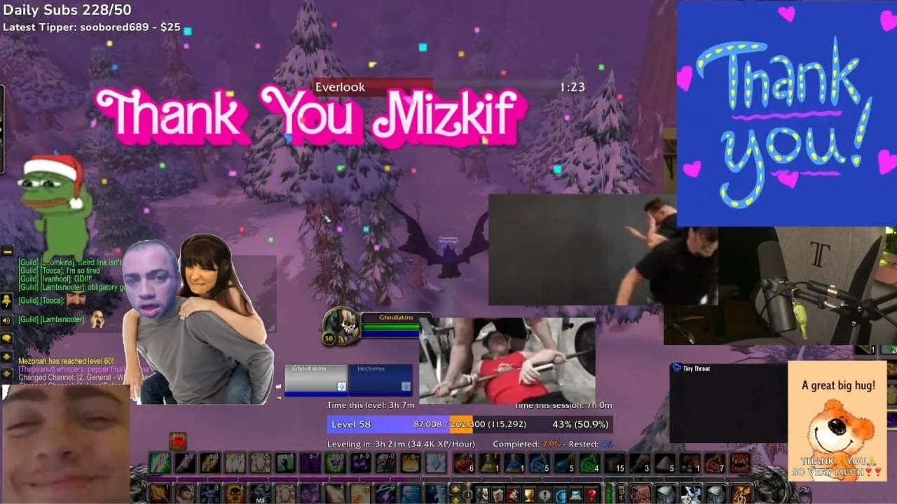 January 1, 2025 - Happy New Year! An Onlyfangs World of Warcraft Leveling Stream