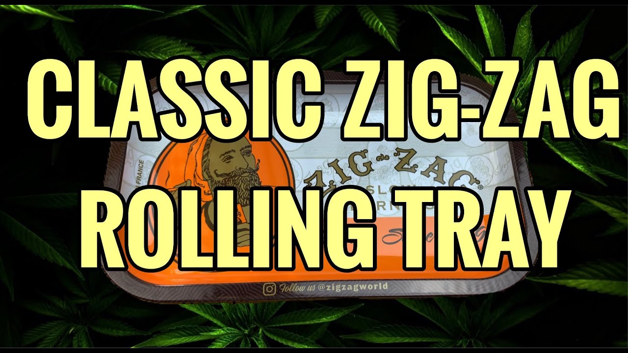 4K THE CLASSIC ZIG-ZAG ROLLING TRAY