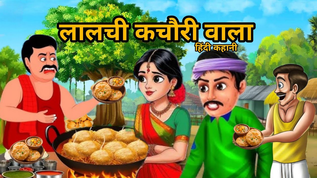 लालची कचौरी वाला lGreedy Kachori Sellerl Hindi kahaniya l Moral Stories#moralkahaniya#ameervsgareeb