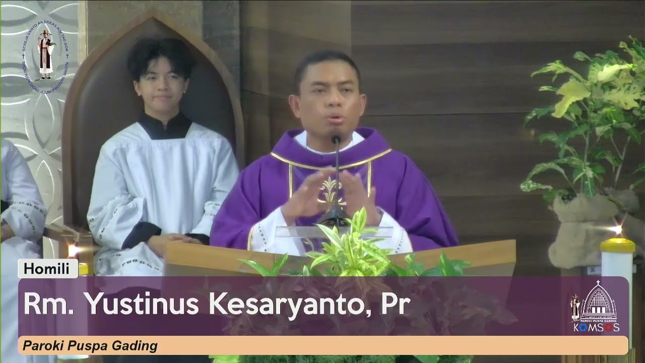 HOMILI ROMO YUSTINUS KESARYANTO PR., MINGGU PRAPASKAH 2, 1 Maret 2026, Pukul 17.00