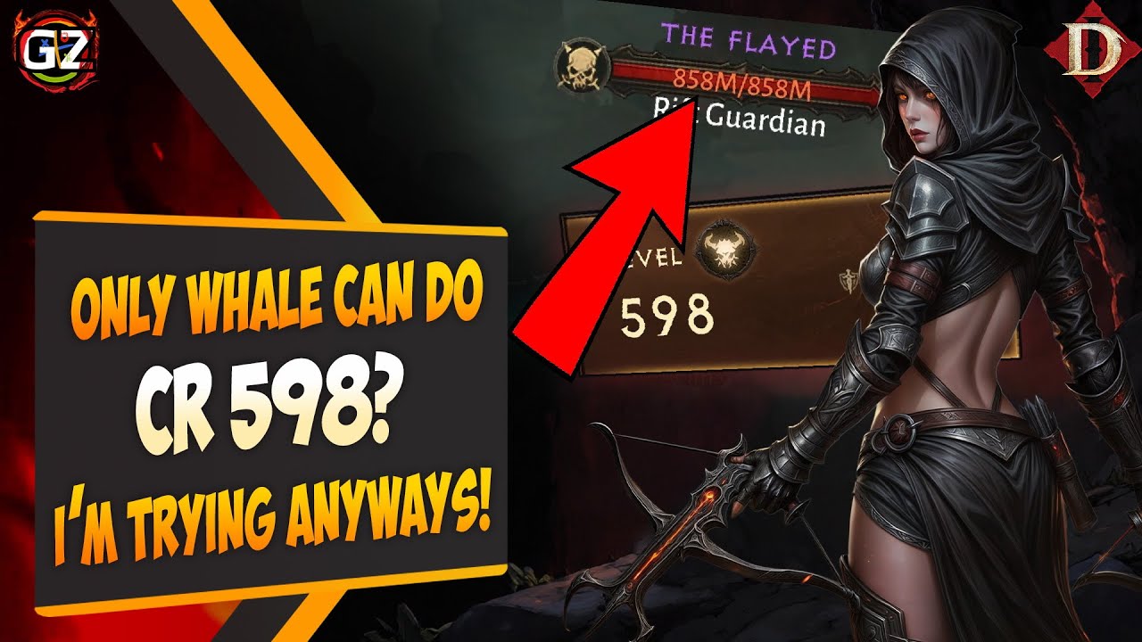 Испытание Rift 598 – Только киты могут это сделать… Но я всё равно попытался 💪 | Diablo Immortal