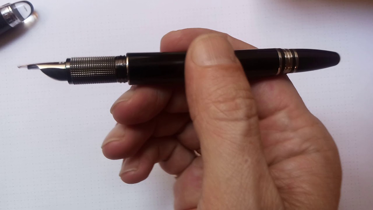 Обзор перьевой ручки Montblanc Starwalker