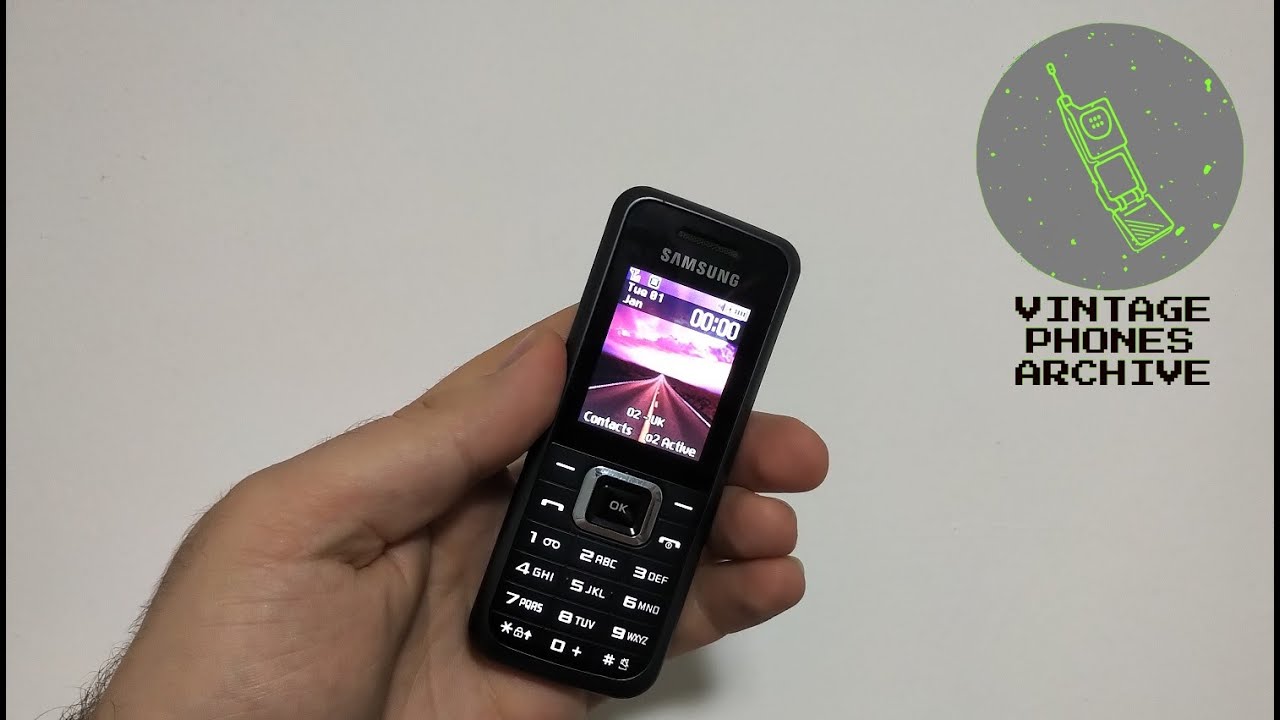 Samsung E2100B Mobile phone menu browse, ringtones, games, wallpapers