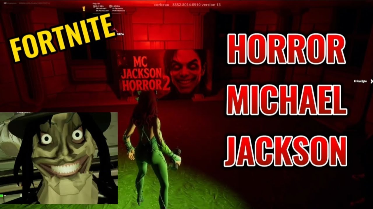 Esse mapa de HORROR do Fortnite com o MICHAEL JACKSON é insano!