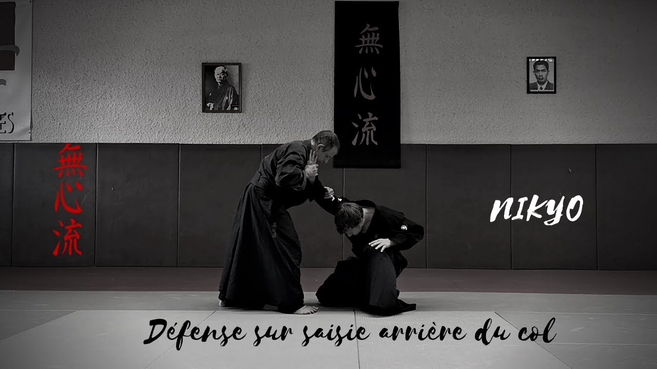 Mushin ryu Ju jitsu: Ushiro eri dori, Nikyo.