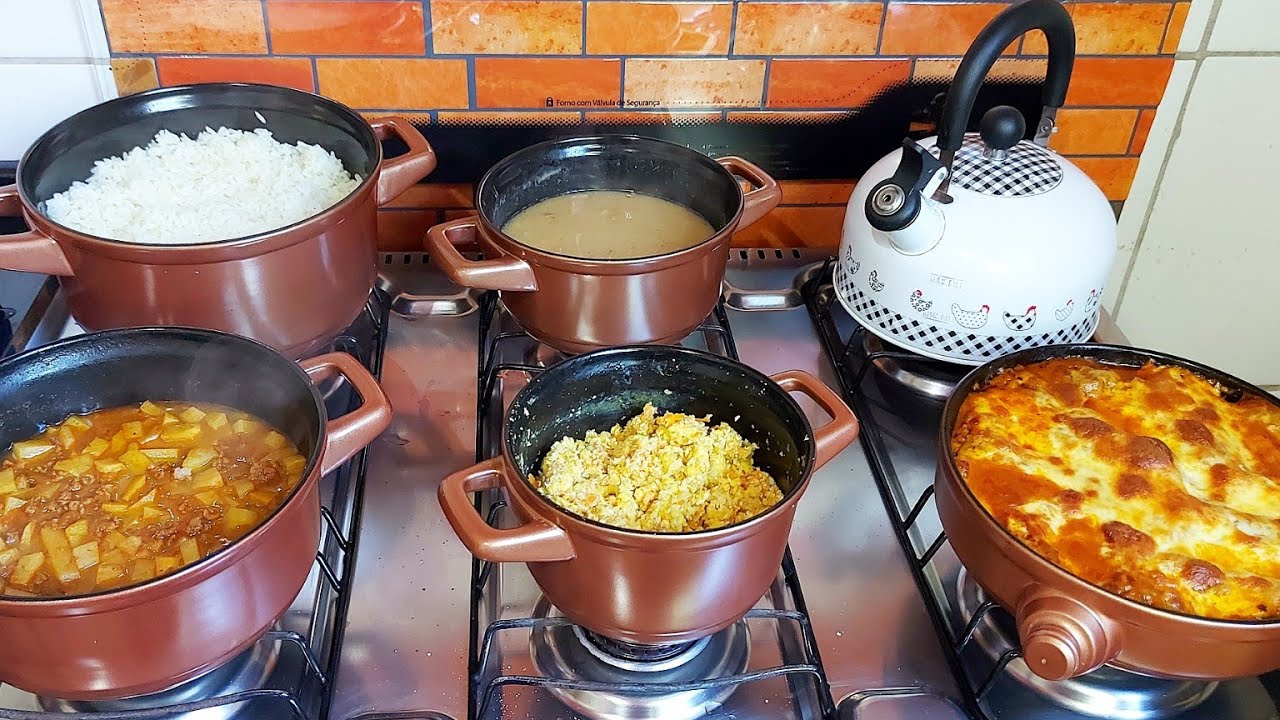 COZINHANDO PELA 1° VEZ NAS PANELAS 100% CERÂMICA / CERAFLAME Cookware/ Bruna Karine