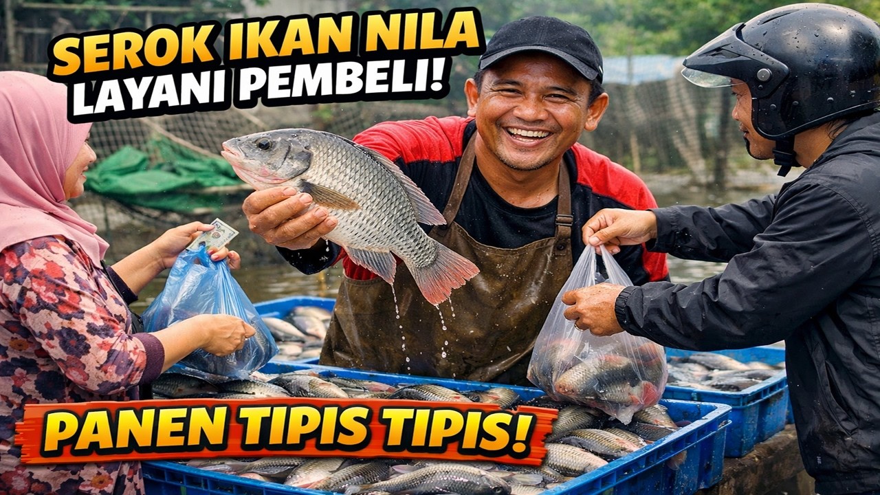 PANEN NILA DADAKAN LAYANI PESANAN PEMBELI LANGGANAN