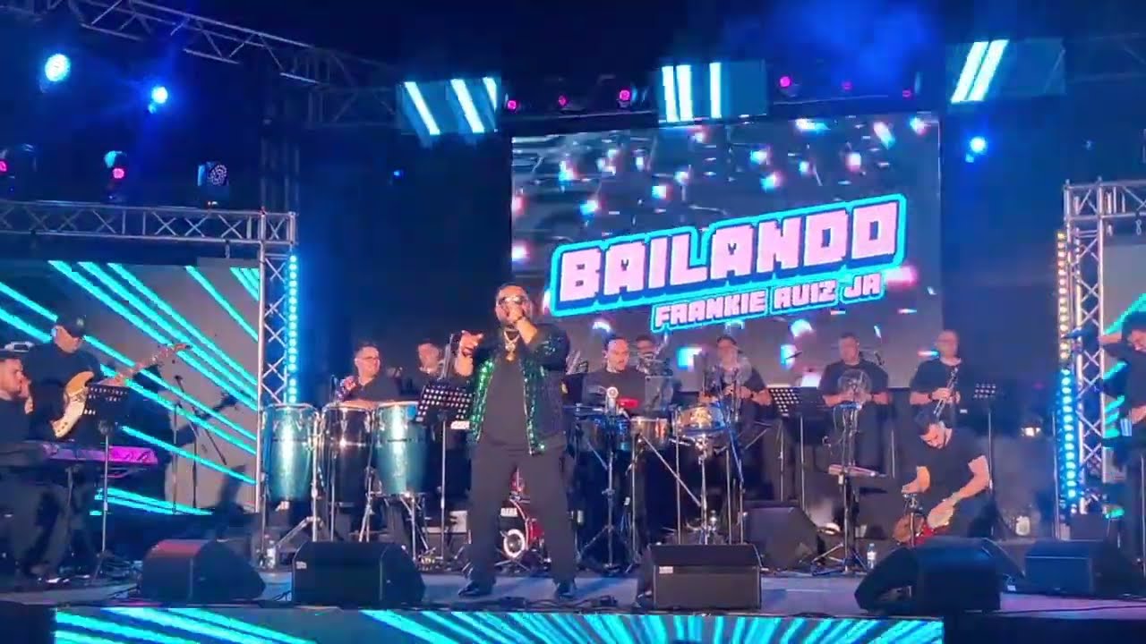 Bailando - Frankie Ruiz Jr. (Playa de San Juan, Tenerife)