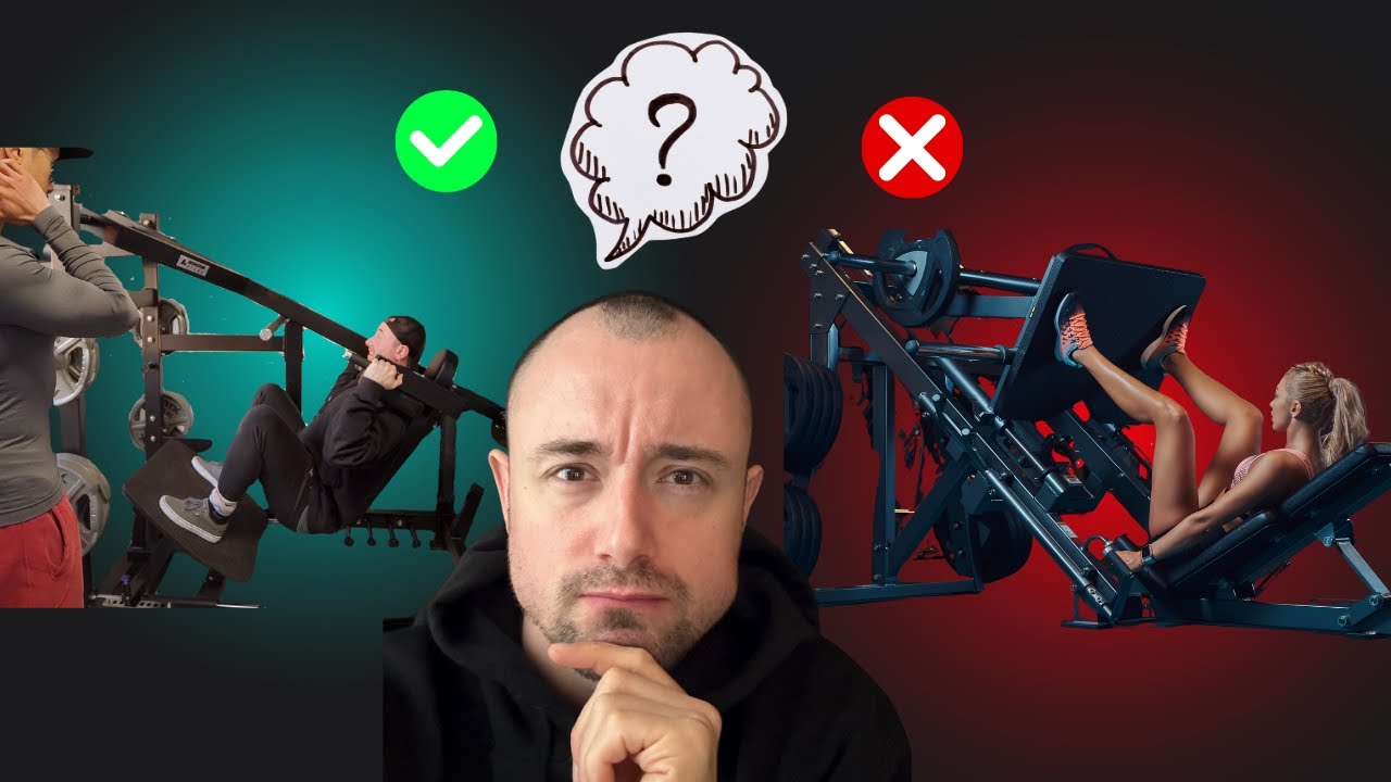 Home Gym Beintraining 💪 Pendulum Squat im Test – Die beste Beinpresse? Titanium Strength I Binom