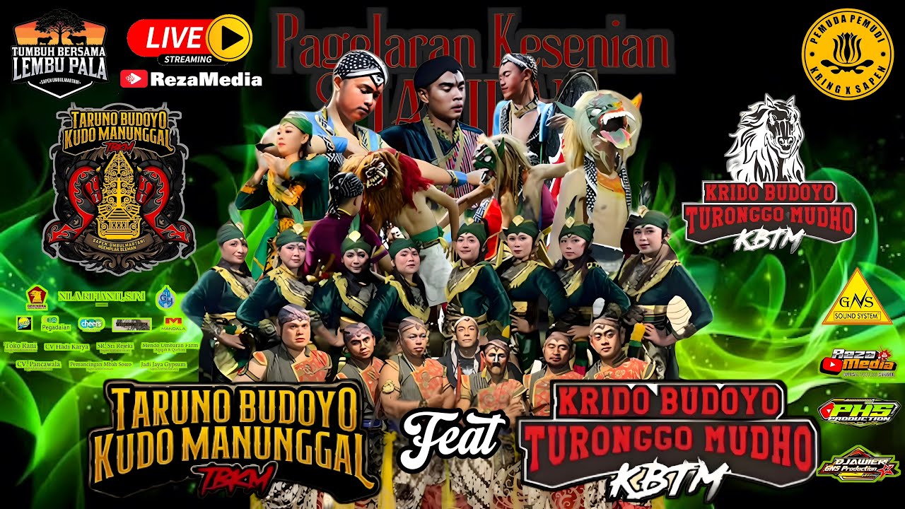 🔴#Live Jathilan KBTM feat TBKM #Streaming Taruno Budoyo Kudho Manunggal Krido Budoyo Turonggo Mudho