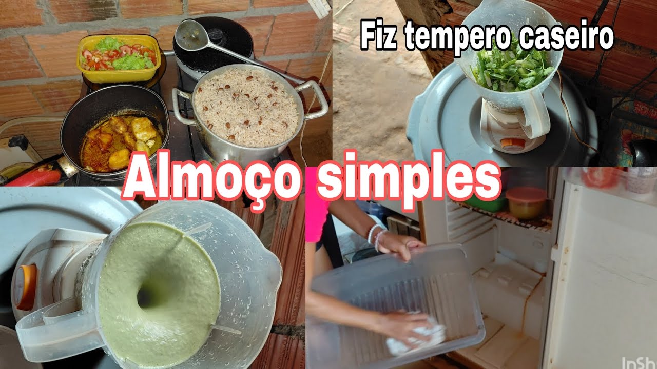 ALMOÇO SIMPLES /JAPINHA NA COZINHA