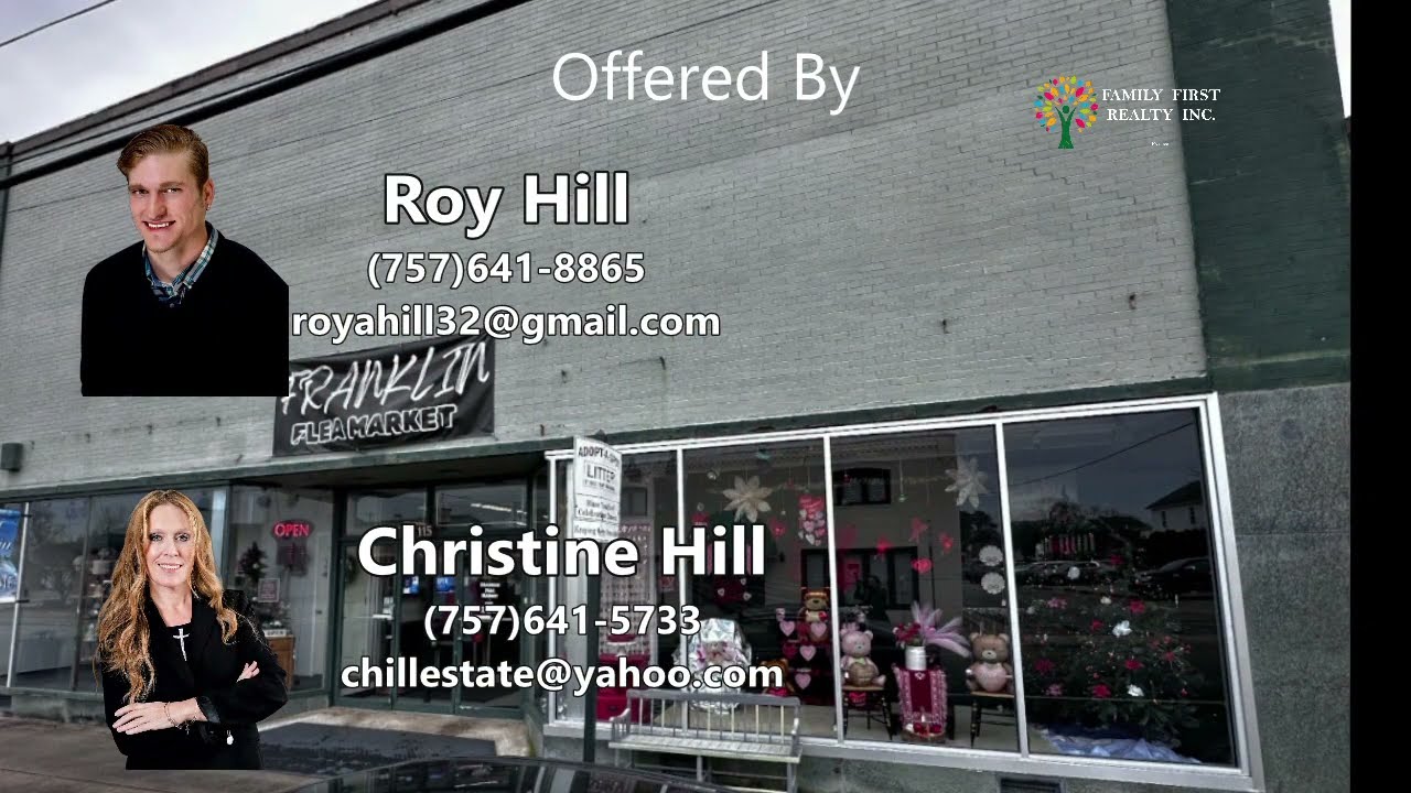 Commercial Retail for sale: Flea Market Franklin, VA #realestate #hamptonroads #familyfirst #invest