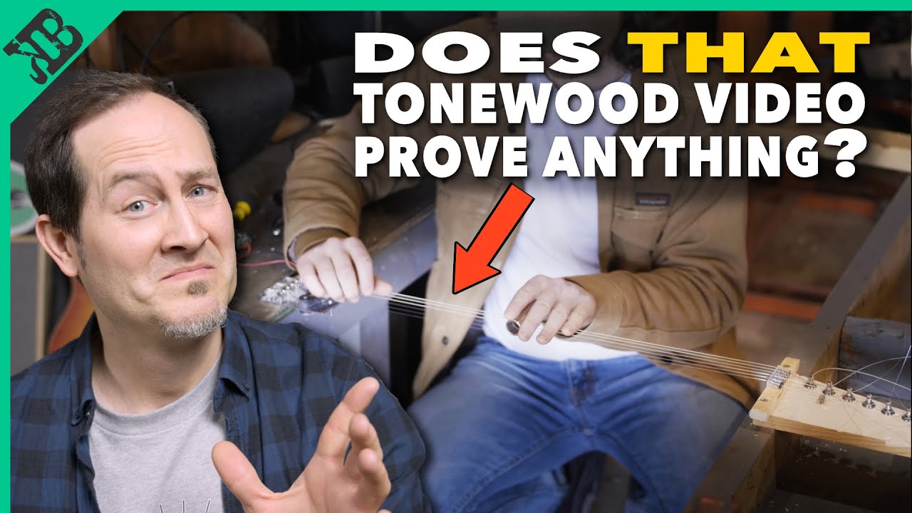 Реакция на ЭТО видео Tonewood | Что доказывает тест на воображаемой гитаре?!