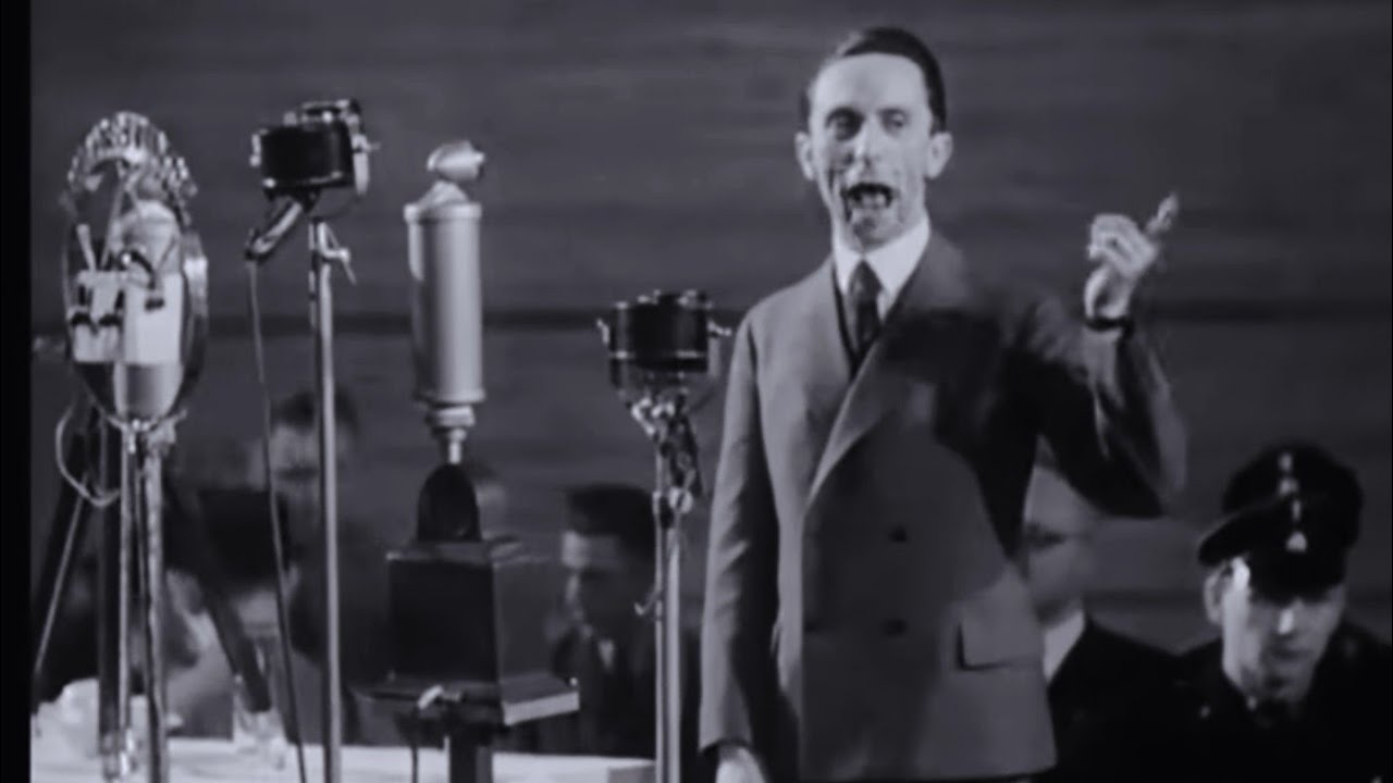 Joseph Goebbels speech 1933 