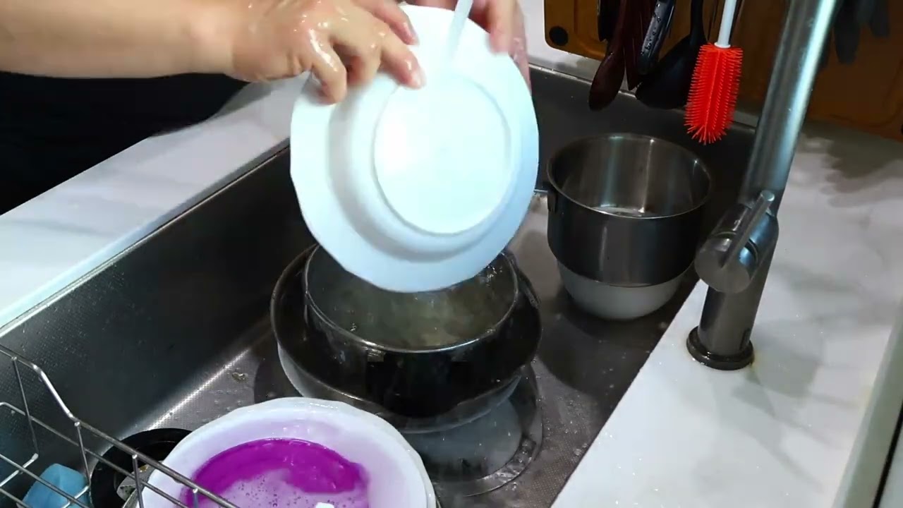 설거지 하는 아빠
