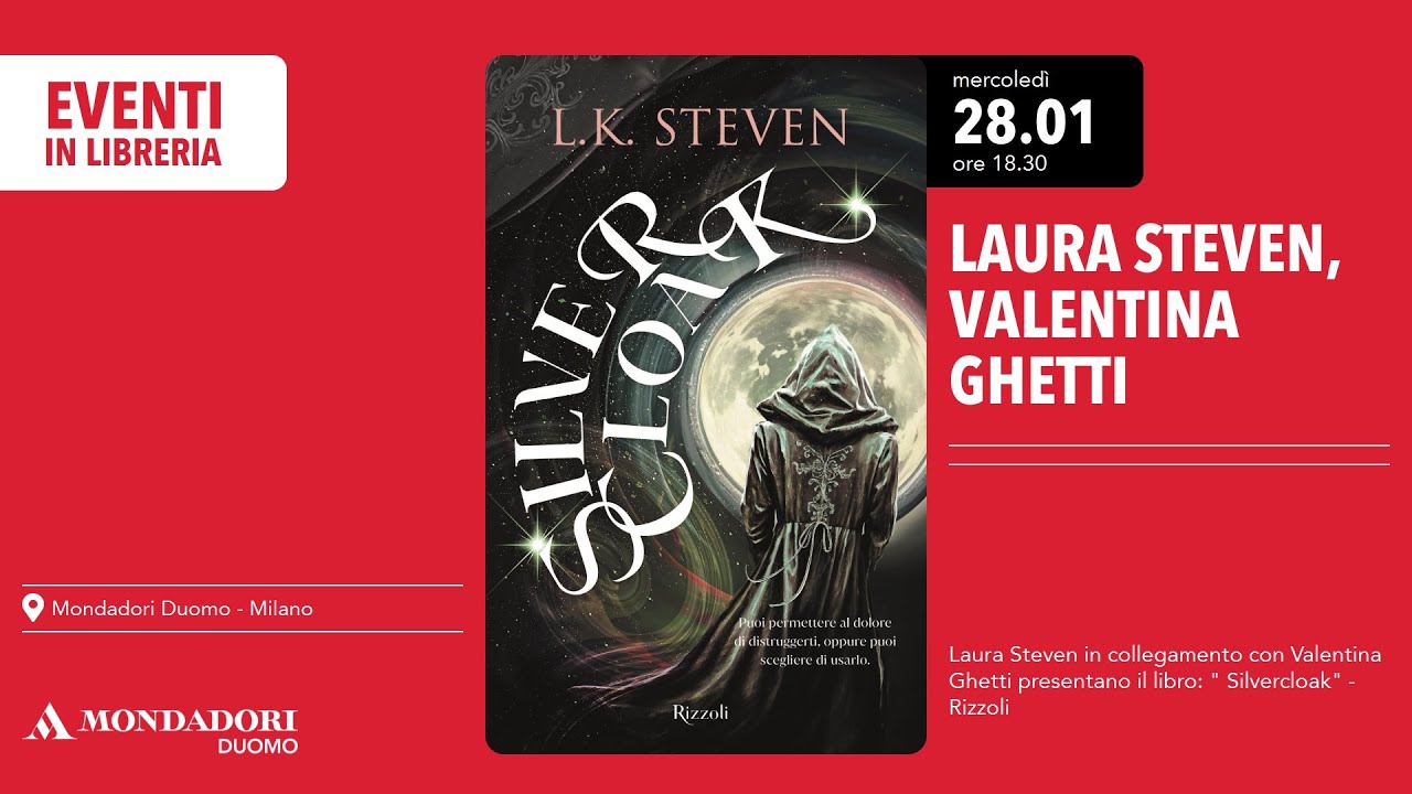 Laura Steven in collegamento con Valentina Ghetti presentano il libro: 