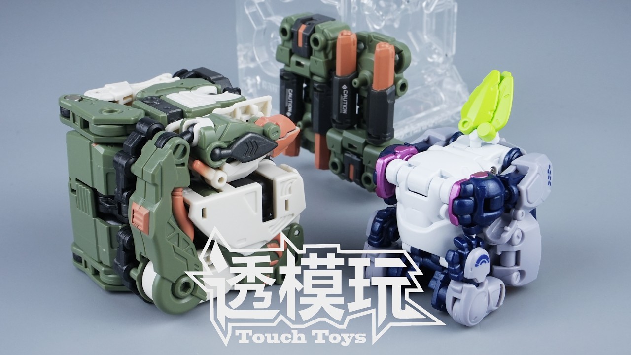 【SwiftTransform】Machine Cube! LOVELY ANIMALS! 52TOYS BEASTBOX GIRAFFE KOALA 猛兽匣 速变 透模玩 长颈鹿 无尾熊