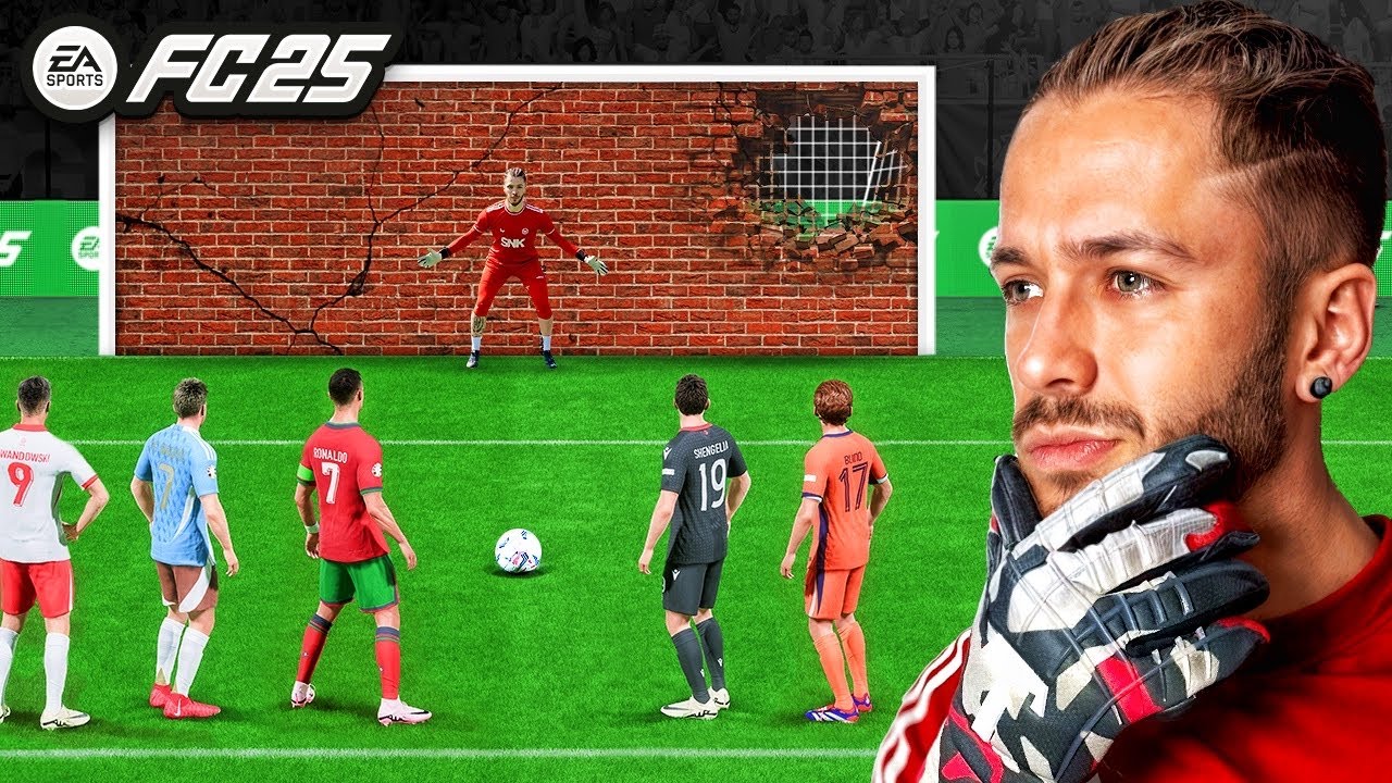 KR&Oacute;L OBRONIONYCH KARNYCH | ROZPOCZĄŁEM PRO KARIERĘ BRAMKARSKĄ W FC25 #2