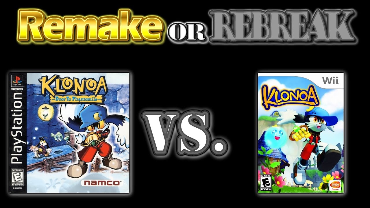 ROR: Klonoa Door to Phantomile (PS1 Vs. Wii)