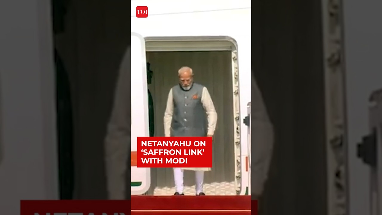 Netanyahu Highlights &lsquo;Saffron Connection&rsquo; with PM Modi During Tel Aviv Meet
