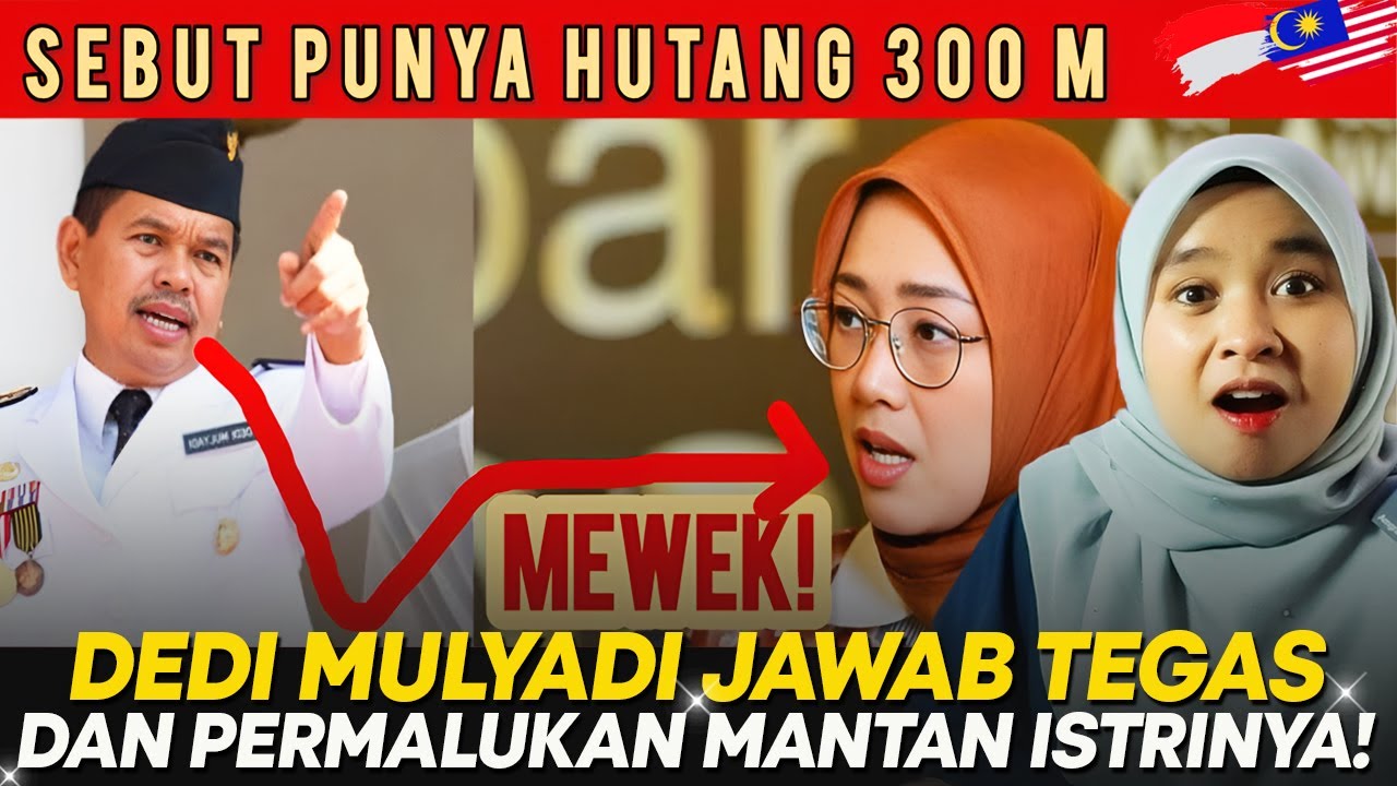 Dikatakan Punya Hutang 300 Miliar, Dedi Mulyadi Jawab Tegas dan Permalukan Mantan Istrinya