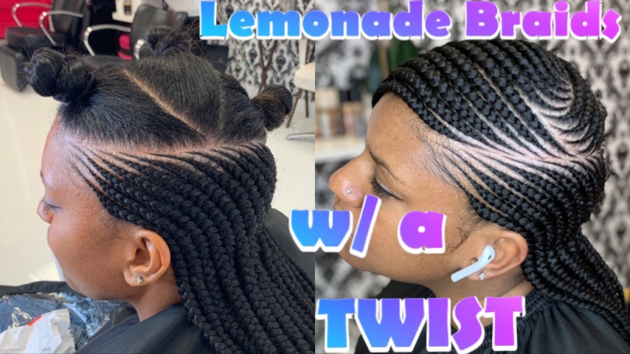 Lemonade Braids with a twist
