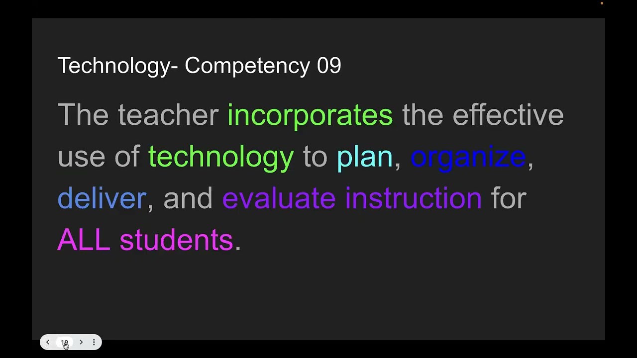 Domain III Review: Technology (Competency 09)