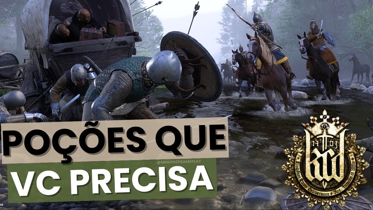 10 Poções que Você Sempre Precisa Ter no Jogo Kingdom Come Deliverance