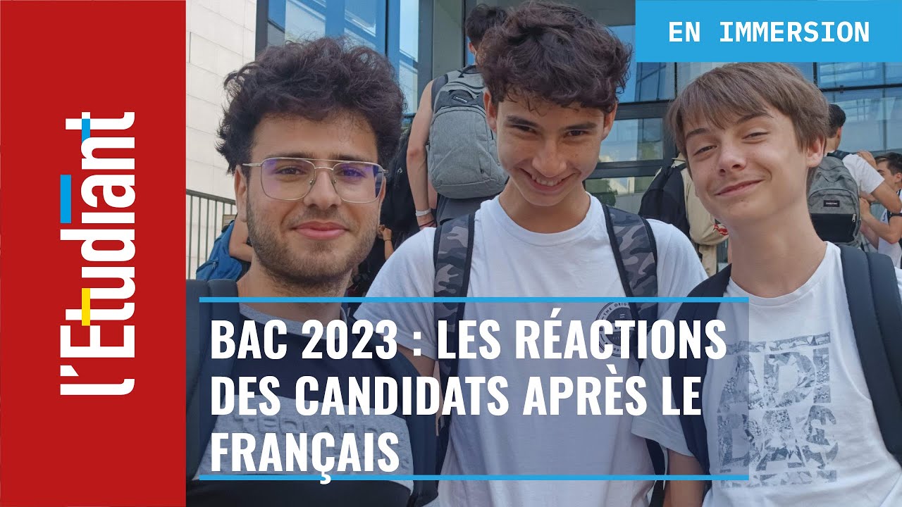 Bac de français 2023 : entrée en matière pour les élèves de première